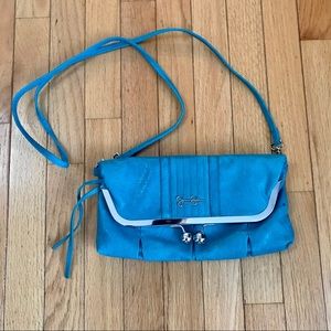 Jessica Simpson Clutch Crossbody Turquoise